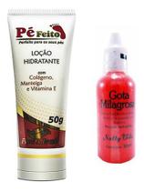 Loção Hidratante Pé Feito 50g + Gota Milagrosa Natty Vida