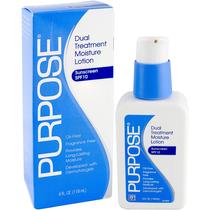 Loção hidratante PURPOSE Dual Treatment SPF 10, frasco de 120 ml