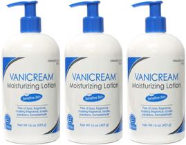 Loção Hidratante Vanicream para Pele Sensível 480 mL (x3)