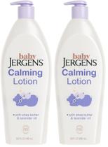 Loção Infantil Jergens Calmante com Manteiga de Karité e Lavanda 2x496 ml Loção Infantil Jergens Calmante com Manteiga de Karité e Lavanda 2x496 ml