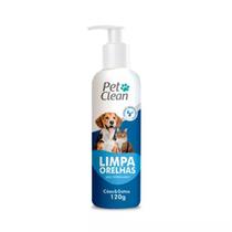 Loção Limpa Orelha Cachorro Cão Gato Pet Clean 100ml