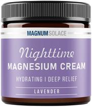 Loção Magnum Solace Nighttime Magnésio Creme 150 ml de lavanda