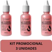 Loção Milagrosa Bio Instinto Desodorante Para os Pés Frasco 30ml Kit Promocional 3 Unidades