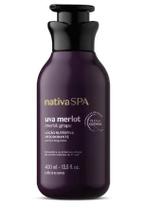 Loção Nutritiva Desodorante Nativa Spa Uva Merlot 400ml Loção Nutritiva Desodorante Nativa Spa Uva Merlot 400ml