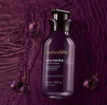 Loção Nutritiva Desodorante Nativa Spa Uva Merlot 400ml Loção Nutritiva Desodorante Nativa Spa Uva Merlot 400ml