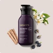 Loção Nutritiva Desodorante Uva Merlot O Boticário Nativa Spa Hidratação Intensa, Pele Macia e Perfume Sofisticado Loção Nutritiva Desodorante Uva Merlot O Boticário Nativa Spa Hidratação Intensa, Pele Macia e Perfume Sofisticado