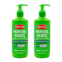 Loção O'Keeffe's Working Hands Mãos e Corpo 360ml (pacote com 2) Loção O'Keeffe's Working Hands Mãos e Corpo 360ml (pacote com 2)