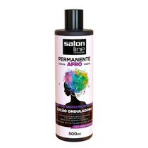 Loção Onduladora Permanente Afro Salon Line 500Ml Loção Onduladora Permanente Afro Salon Line 500Ml