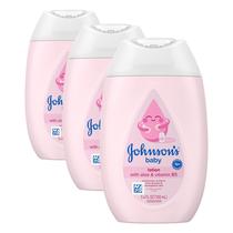 Loção para Bebê Johnson's 3x100 ml Coco Aloe Vera Vitamina B5 Loção para Bebê Johnson's 3x100 ml Coco Aloe Vera Vitamina B5