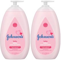 Loção para bebês Johnson's Mild Pink com óleo de coco, 800 ml, pacote com 2 unidades Loção para bebês Johnson's Mild Pink com óleo de coco, 800 ml, pacote com 2 unidades