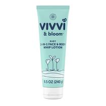 Loção para bebês Vivvi & Bloom 2 em 1 para rosto e corpo 240g Loção para bebês Vivvi & Bloom 2 em 1 para rosto e corpo 240g