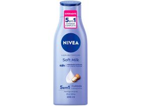 Loção para corpo Nivea Cuidado Corporal Soft Milk 200mL