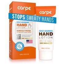 Loção para mãos Carpe Sweat Absorbing Hyperidrose Warm Vanilla Loção para mãos Carpe Sweat Absorbing Hyperidrose Warm Vanilla