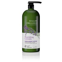 Loção para mãos e corpo Avalon Organics Nourishing Lavender 960ml Loção para mãos e corpo Avalon Organics Nourishing Lavender 960ml