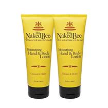 Loção para mãos e corpo The Naked Bee Coconut & Honey 200 ml - pacote com 2