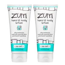 Loção para mãos e corpo Zum Indigo Wild Sea Salt Scent 180 ml, 2 unidades Loção para mãos e corpo Zum Indigo Wild Sea Salt Scent 180 ml, 2 unidades