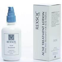 Loção para tratamento da acne REXSOL Nighttime com ácido salicílico 120mL Loção para tratamento da acne REXSOL Nighttime com ácido salicílico 120mL