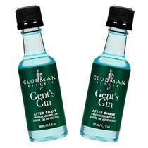 Loção pós-barba Clubman Reserve Gent's Gin 50 ml x 2 pacotes