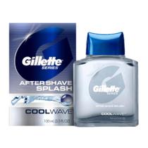 Loção Pós-Barba Gillette Series Cool Wave Aftershave Splash 100mL