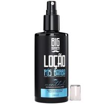Loção Pós Barba Menthol 250ml Big Barber Profissional Refrescante Perfumado Hidrata Pele Loção Pós Barba Menthol 250ml Big Barber Profissional Refrescante Perfumado Hidrata Pele