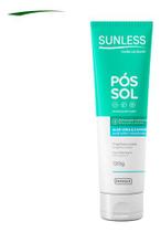 Locao pos sol c/ camomila e aloe vera 120g sunless - farmax