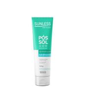 Loção pós sol com camomila e babosa sunless 120g farmax