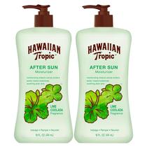 Loção pós-sol Hawaiian Tropic Lime Coolada, pacote duplo de 480 ml