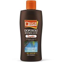 Loção Pós Sol Refrescante com Aloe Vera e Vitamina E 200ml - Delice Solaire Loção Pós Sol Refrescante com Aloe Vera e Vitamina E 200ml - Delice Solaire