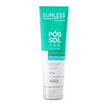 Loção Pós Sol Sunless Aloe Vera Camomila Perfume Suave 120g