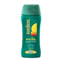 Loção Pós Sol Sunless Aloe Vera e Camomila 120ml - Farmax