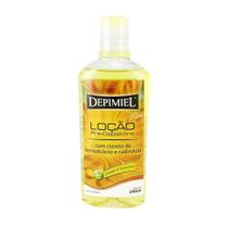 Loção Pré-Depilatória Com Cloreto de Benzalcônio e Calêndula 240ml - Depimiel Loção Pré-Depilatória Com Cloreto de Benzalcônio e Calêndula 240ml - Depimiel