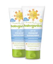 Loção Protetor Solar Babyganics SPF 50 - UVA/UVB - 177ml (2 Unidades)