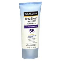 Loção Protetor Solar Neutrogena Ultra Sheer Dry-Touch SPF 55 (2 Unidades)