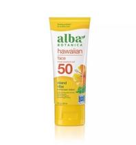 Loção Protetora Solar Alba Botanica Facial SPF 50 90mL Sem Fragrância