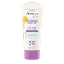 Loção Protetora Solar Aveeno Baby Continuous Protection SPF 50 90mL