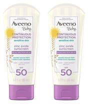 Loção Protetora Solar Aveeno Baby Continuous Protection SPF 50