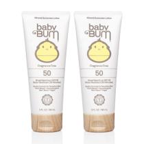 Loção Protetora Solar Baby Bum SPF 50 90ml Pacote com 2 Loção Protetora Solar Baby Bum SPF 50 90ml Pacote com 2