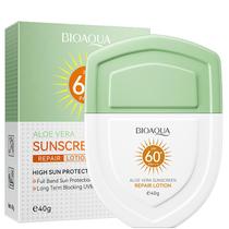 Loção Protetora Solar BIOAQUA Aloe Vera SPF 60+ PA+++ 40mL