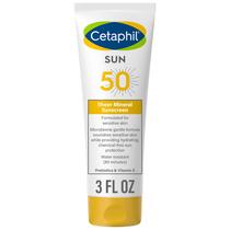 Loção Protetora Solar Cetaphil Sheer Mineral SPF 50 90mL