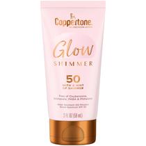 Loção Protetora Solar Coppertone Glow with Shimmer SPF 50 60mL