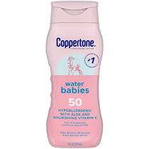 Loção Protetora Solar Coppertone WaterBabies SPF 50 para bebês 240mL