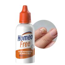 Loção Reparadora de Unha e Pele Gotas Antifungos Homeo Free Nobrevie 30ml