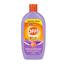 Locao Repelente Off! Kids 117ml Gratis 83ml