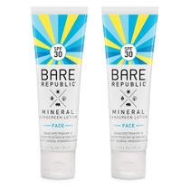 Loção Solar Facial Bare Republic Mineral FPS 50 - Pacote com 2 Unidades (50ml cada)