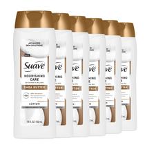 Loção Suave Nourishing Care para mãos e corpo com manteiga de karité 532mlX6