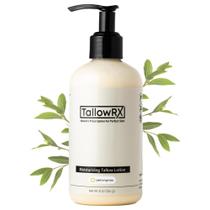 Loção TALLOWRX de sebo bovino com aloe e vitamina E 240 ml de capim-limão