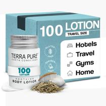 Loção Terra Pure White Tea & Coco 30ml, tamanho de viagem x100