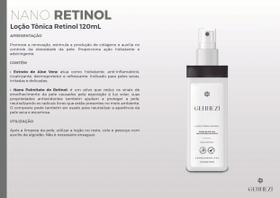 Loção tônica retinol 120ml
