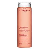 Loção tonificante Clarins suavizante para pele macia muito seca/sensível