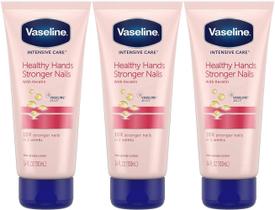 Loção, vaselina, cuidado intensivo, mãos saudáveis, unhas fortes, 100ml